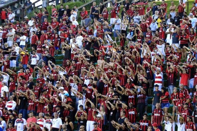Ecoestádio recebeu apenas atleticanos | Daniel Castellano / Gazeta do Povo