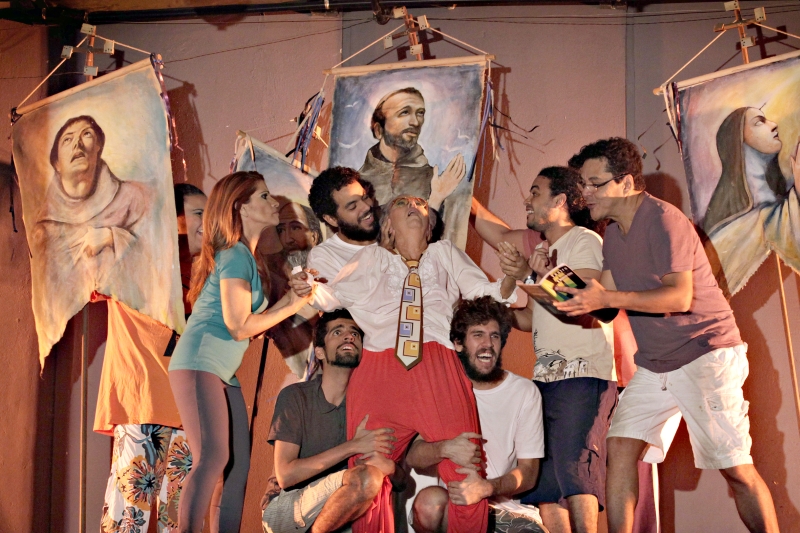 Espelho para Cegos, de Visniec, usa metáforas para falar de política | Marcio Lima/Divulgação