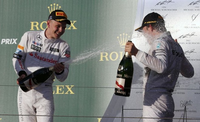 Para Kevin Magnussen, o fato de ser um estreante e de ter podido treinar pouco até a estreia valorizada ainda mais o resultado obtido no circuito Albert Park | REUTERS/David Gray