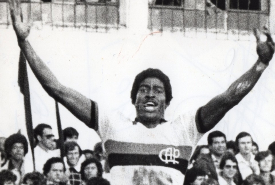 Ziquita marcou 4 gols em 12 minutos contra o Colorado na Baixada em 1978 | Arquivo Gazeta do Povo e Museu CAP