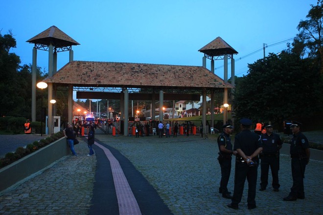 A apresentação do rei na Pedreira é limitada para 8,2 mil pessoas |