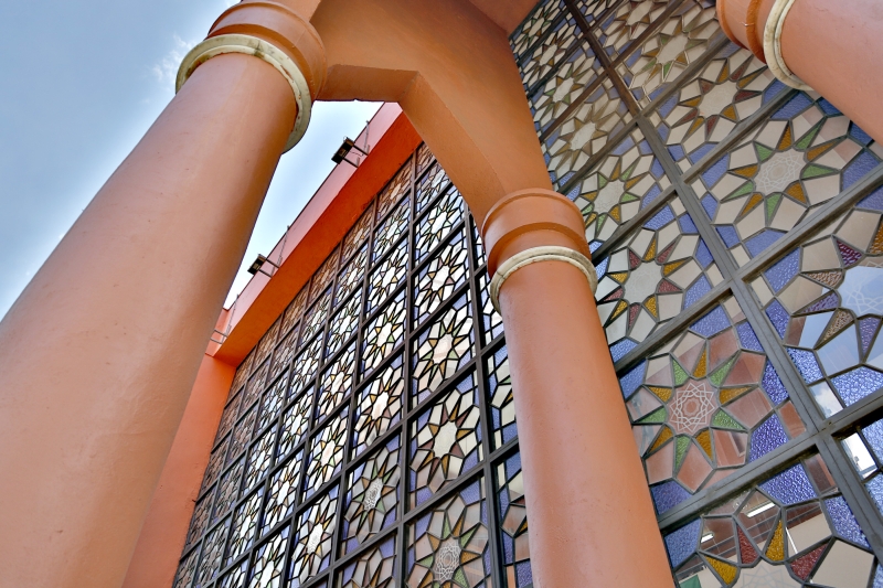 Localizado no Centro de Curitiba, o Memorial Árabe presta homenagem aos imigrantes do Oriente Médio | Henry Milléo/Gazeta do Povo