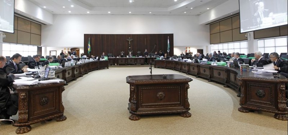 Órgão Especial do Tribunal de Justiça manteve o afastamento do conselheiro do Tribunal de Contas Fábio Camargo em sessão nesta segunda-feira (31) | Antônio More / Agência de Notícias Gazeta do Povo