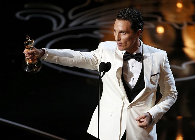 Matthew McConaughey ganhou o Oscar de melhor ator pelo papel em