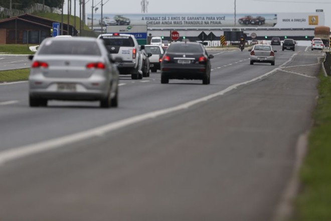 A Ecovia, concessionária da BR-277, que leva ao Litoral do Paraná, é uma das empresas com modificações informais no contrato de concessão | Henry Milleo/ Gazeta do Povo