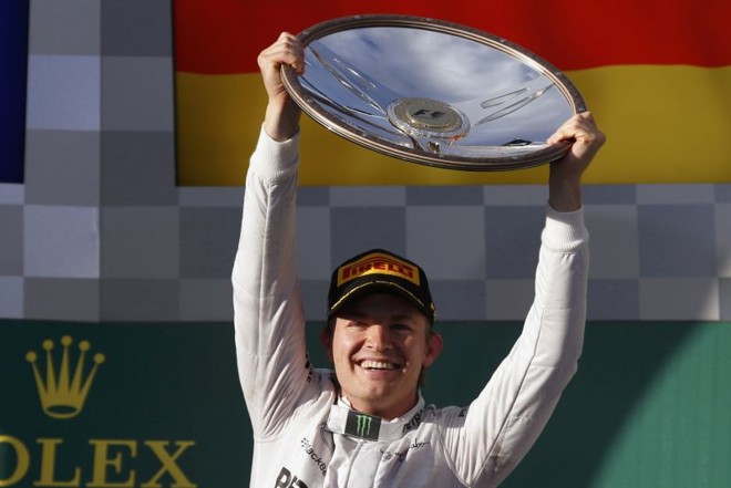 O alemão Nico Rosberg terminou a prova com o tempo de 1h 32min 58s 710 | REUTERS/David Gray