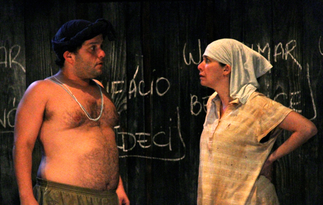 "Cais..." foi o espetáculo premiado pelo texto de Kiko Marques. | Divulgação