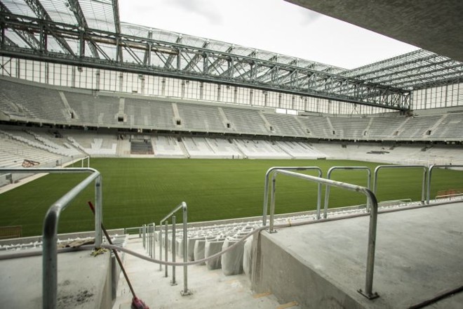 Arena da Baixada nesta segunda-feira (17/03) |