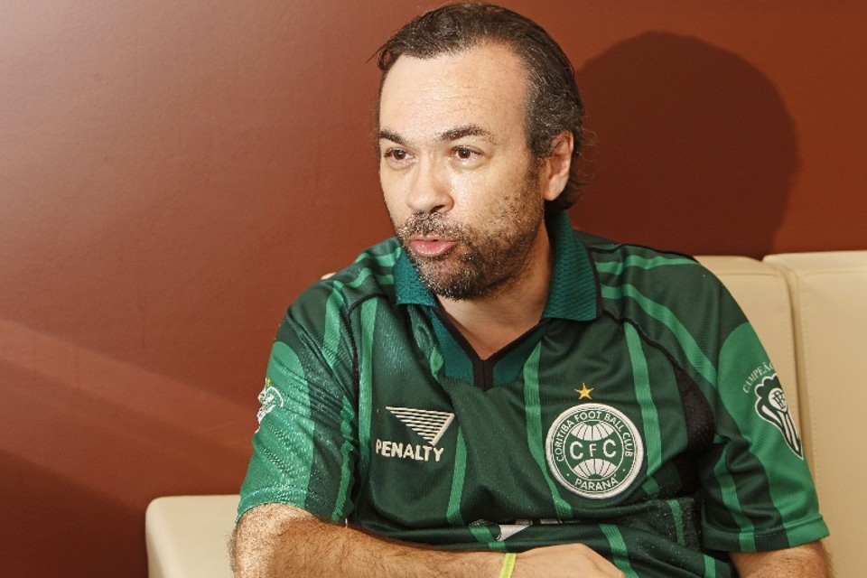 Blogueiro Luiz Betenheuser Jr.: O futebol é muito podre, corrupto | Antonio More/ Gazeta do Povo