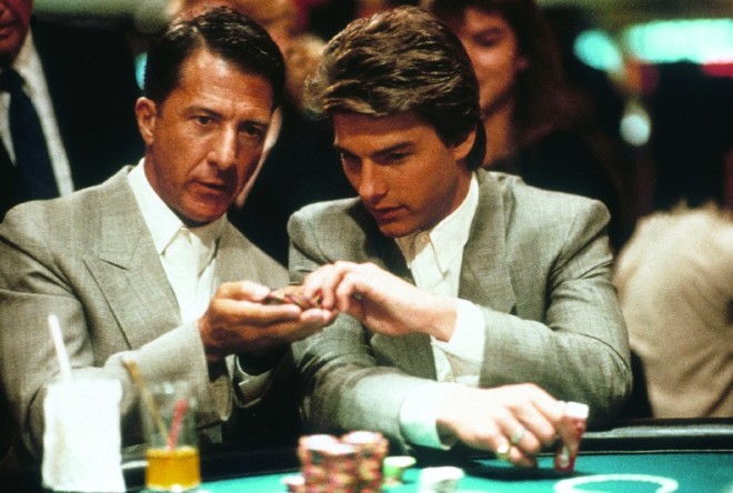 Rain Man, de 1988, um campeão de público relativamente modesto para os padrões atuais |