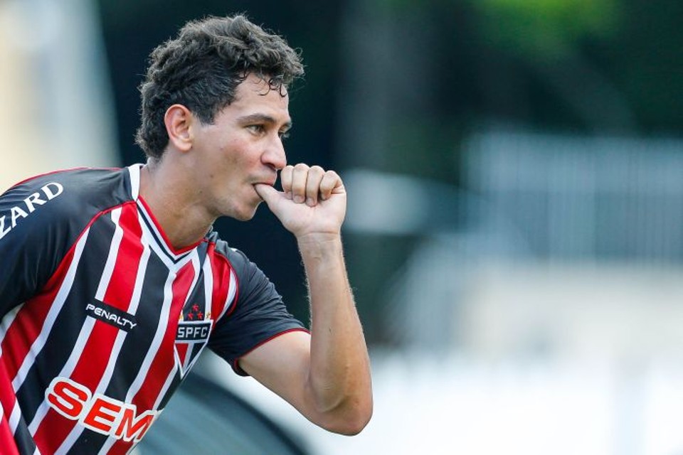 Paulo Henrique Ganso comemora gol do São Paulo diante do Corinthians | Leandro Martins / Folhapress