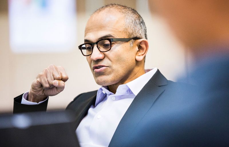 Satya Nadella, novo presidente-executivo da Microsoft, fará sua estreia pública na quinta-feira. | Reuters.
