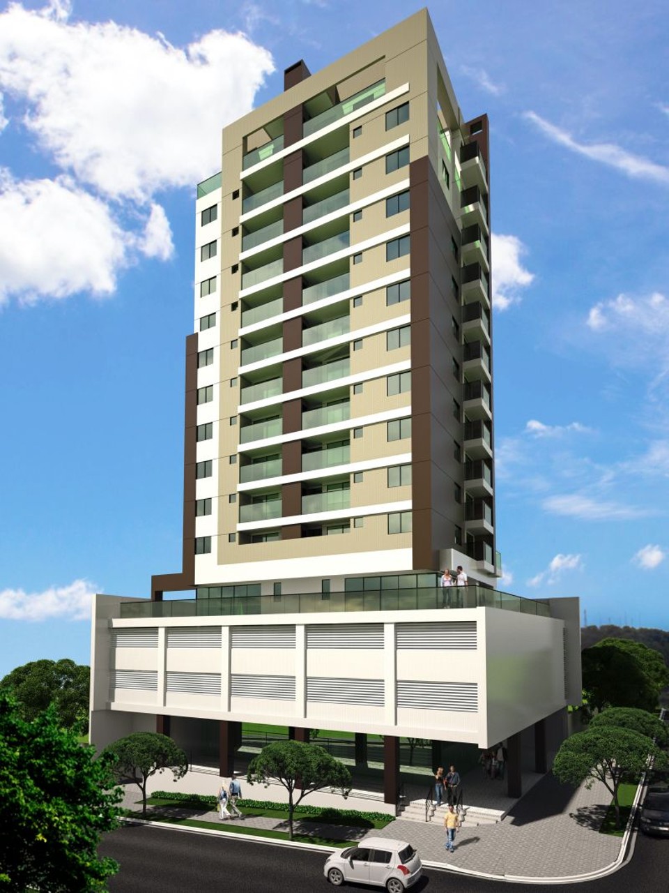 Apartamentos em região nobre do Água Verde Edifício tem localização privilegiada e valores acessíveis | Divulgação