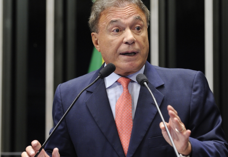 Alvaro Dias: 29 senadores concordaram com a CPI; mínimo necessário era 27 | Pedro França/ Agência Senado