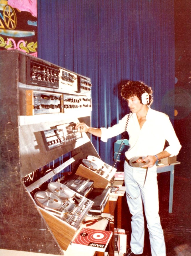 Ancestral do DJ, Berte operava os gravadores de rolo no final dos anos 1970 | 