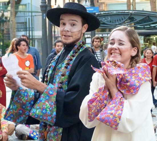 Palco de O Testamento do Cangaceiro é a Praça Osório | Jorge Camargo