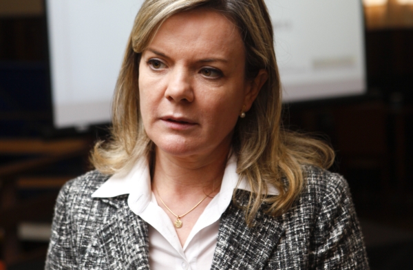 Gleisi Hoffmann (PT-PR), senadora | André Rodrigues/ GP