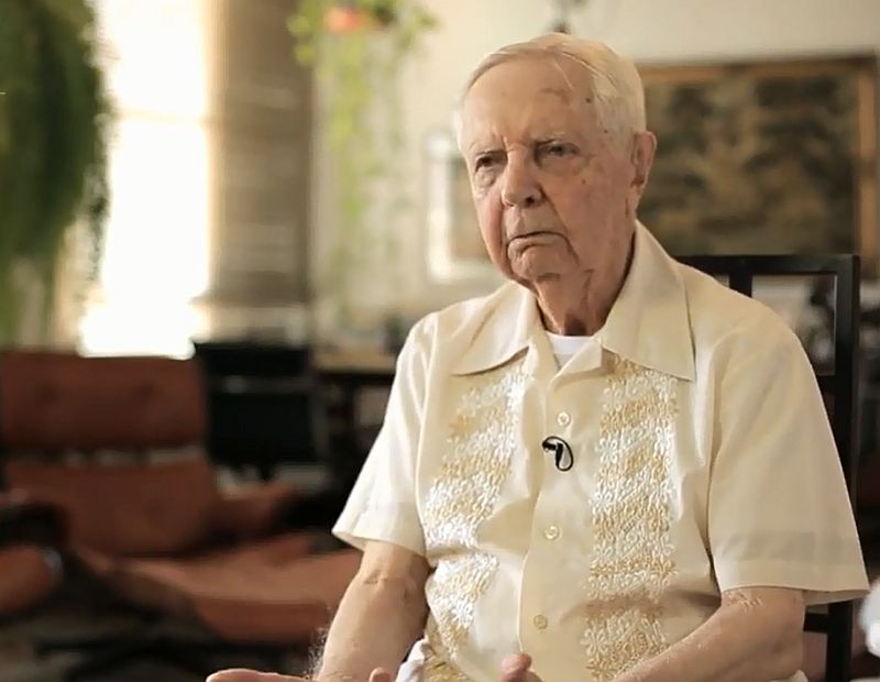 Elgson Ribeiro Gomes é considerado um dos ícones da arquitetura moderna e assina prédios emblemáticos na paisagem de Curitiba | Reprodução / Linhas de Paisagem