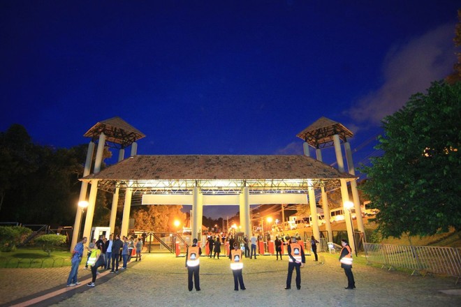 Imagem do início da noite |