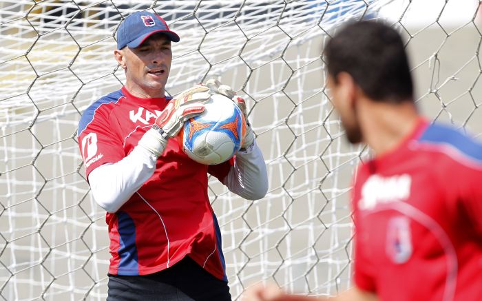 Goleiro Marcos, do Paraná, é o menos vazado do Campeonato Paranaense | Antonio More / Gazeta do Povo