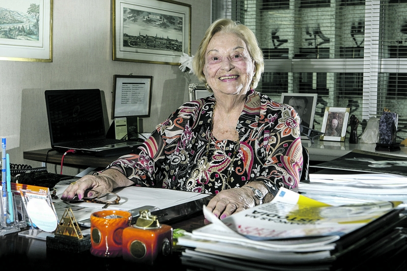 Dona Inge, como é chamada, assumiu os negócios após a morte do marido, na década de 1960 | André Rodrigues / Gazeta do Povo