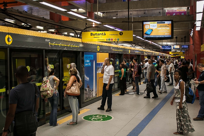 Operadoras da Linha 4 do metrô de São Paulo estão interessadas no projeto curitibano | Taba Benedicto/Futura Press/Folhapress