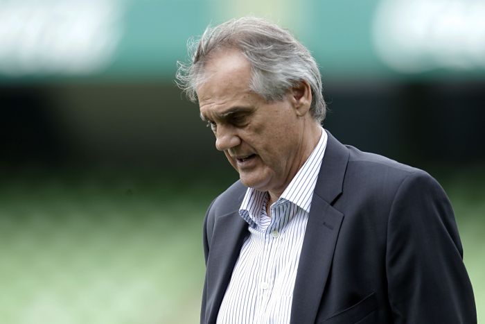 Presidente Vilson Ribeiro de Andrade foi duramente cobrado pelos jogadores do Coritiba em carta | Felipe Rosa / Gazeta do Povo