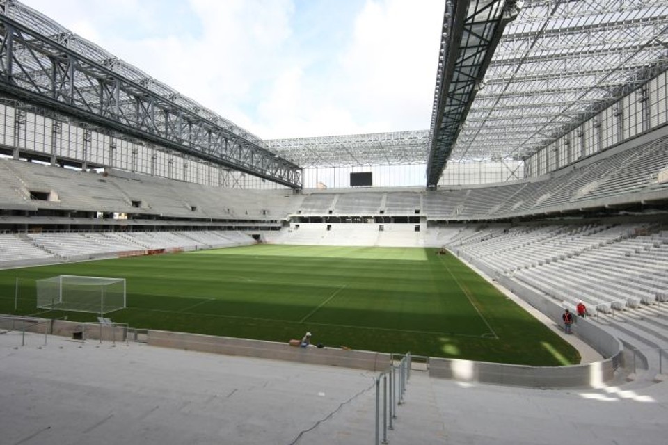A Arena da Baixada terá o seu primeiro teste no sábado, para 10 mil torcedores. | Aniele Nascimento / Gazeta do Povo