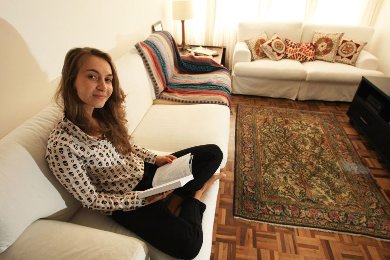 Grazielle gosta de ficar em casa: O trânsito piorou | Ivonaldo Alexandre / Gazeta do Povo