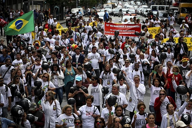 Trabalhadores da saúde estadual fazem assembleia nesta tarde para definir se continuam ou interrompem greve nesta tarde |