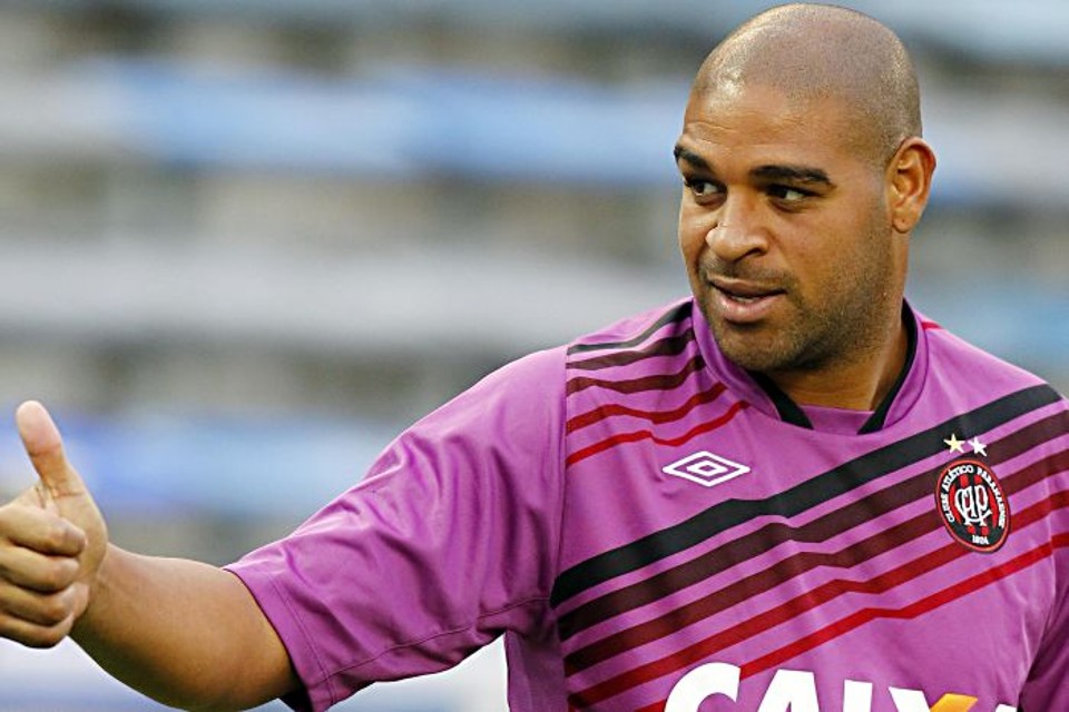 Recuperado de duas lesões, Adriano é opção no ataque do Atlético para a reabertura da Arena da Baixada | Albari Rosa / Gazeta do Povo