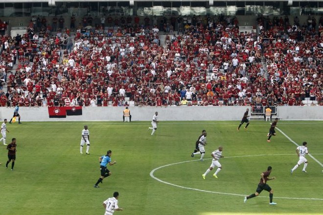 Atlético ficou no 0 a 0 com o Jotinha na reabertura da Arena da Baixada |