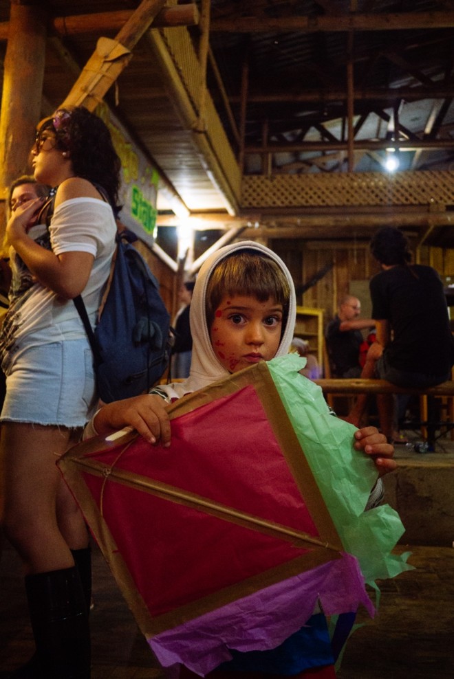 Oficinas diversas distraem os mais novos |