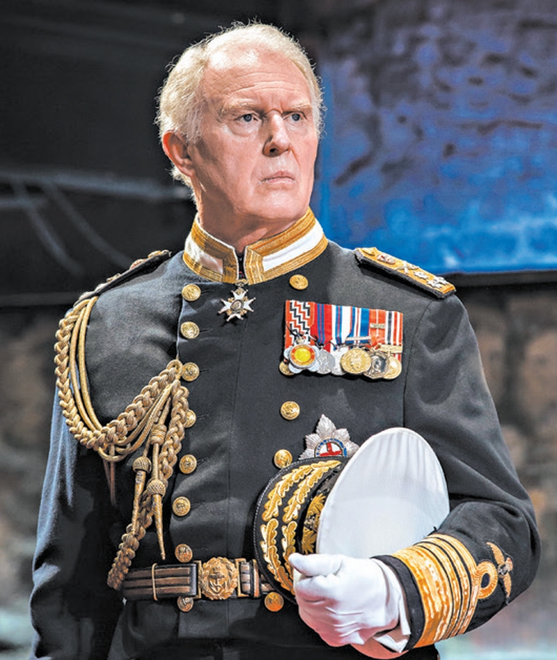Tim Pigott-Smith em King Charles III, que provoca polêmica em Londres | johan persson