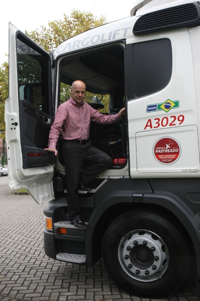 Markenson Marques, presidente da Cargolift: baixa produtividade pressiona custo do frete | Aniele Nascimento/ Gazeta do Povo