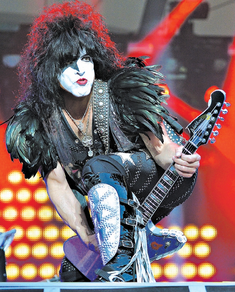 Poucos críticos admiravam Paul Stanley e Kiss, mas a banda entrou no Hall da Fama do Rock and Roll | Britta Pedersen/European Pressphoto Agency