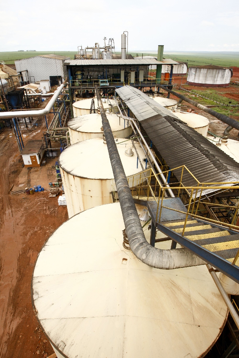 Combinação alto custo de produção e preço baixo na bomba prejudica usinas de etanol | Hugo Harada/ Gazeta do Povo