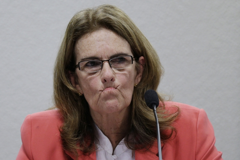 Hoje, olhando aqueles dados, não foi um bom negócio, não pode ser um bom negócio. Quando você tem de tirar do seu resultado, não há como reconhecer que tenha feito um bom negócio. Isso é inquestionável do ponto de vista contábil.-Graça Foster, presidente da Petrobras | Ueslei Marcelino/ Reuters
