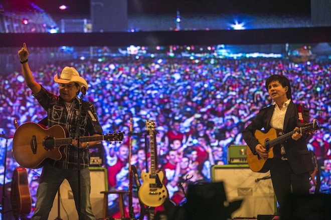 A dupla Chitãozinho e Xororó |