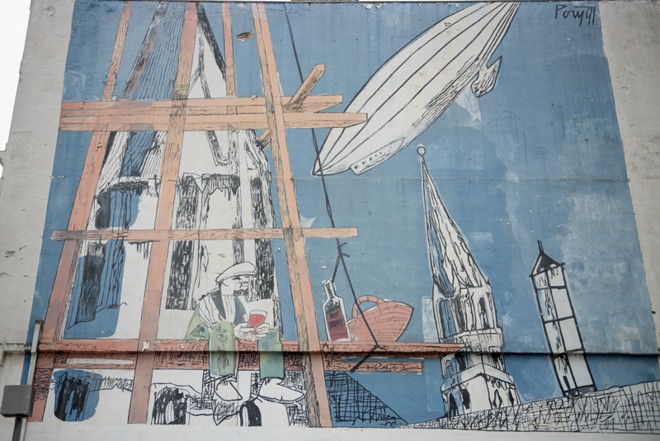 Esquina da Rua XV de Novembro com Avenida Marechal Floriano |