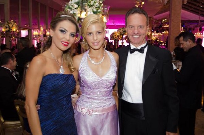 Darci e Mônica Gulin com a filha, Geórgia |