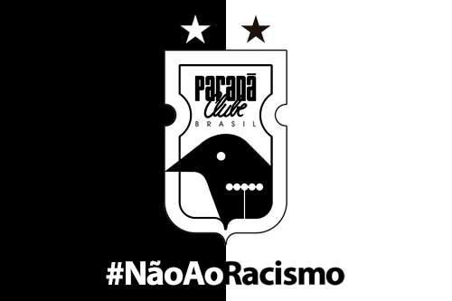 Escudo do Paraná estilizado em preto e branco estampou a carta de apoio a Marino | Divulgação Paraná Clube