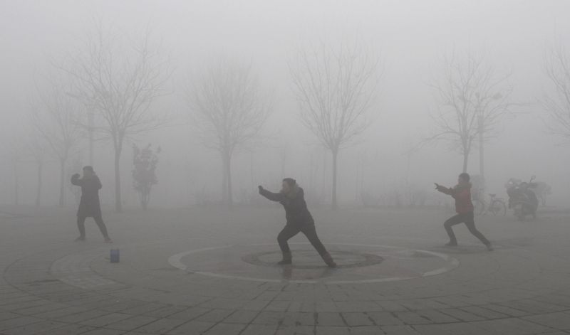 3,7 milhões de óbitos foram causados pela poluição do ar em ambientes externos em todo o mundo, segundo estimativa da OMS. Os dados são de 2012 | China Daily/Reuters