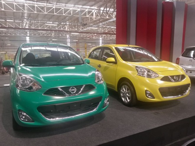 Na inauguração em Resende, a Nissan apresentou protótipos do March, que será produzido na nova fábrica | 