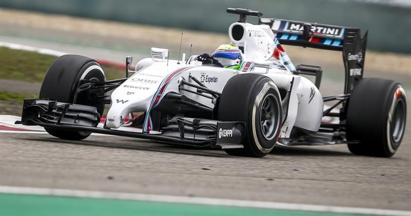 Felipe Massa, brasileiro que corre pela Willians, teve problemas no GP da China | Diego Azubel/EFE