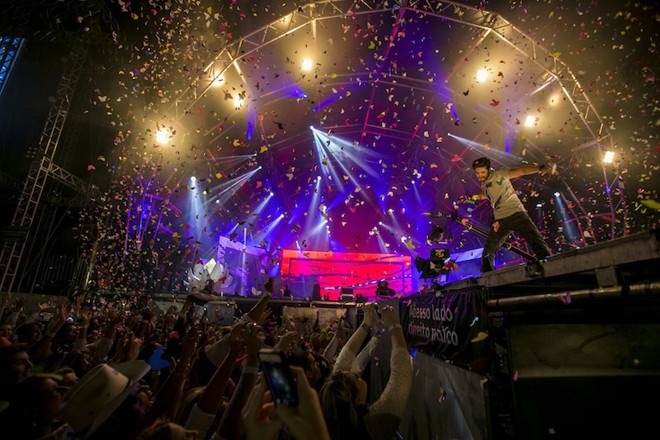 O show de Luan Santana |