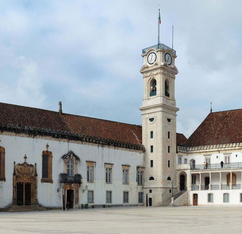 Universidade de Coimbra, em Portugal. Prédios ganharam o título de Patrimônio da Humanidade pela Unesco, em 2013 | Alvesgaspar