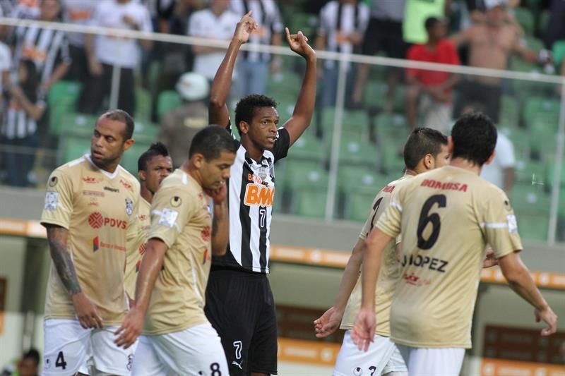 Jô garantiu vitória do Atlético-MG contra o Zamora | EFE