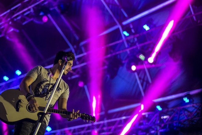 O show de Luan Santana |