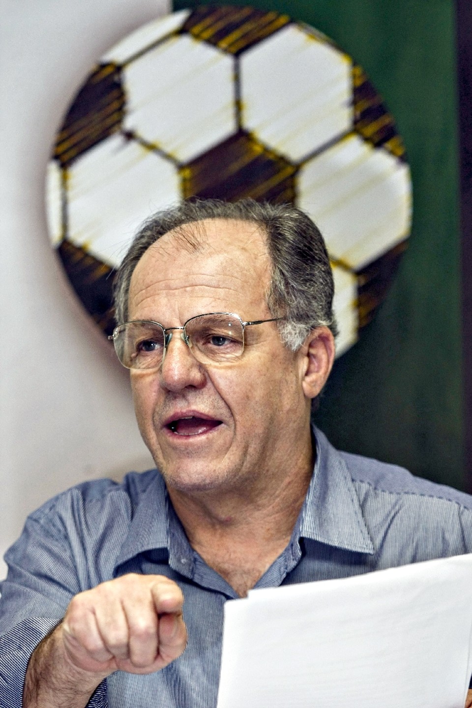 Hélio Cury, presidente da Federação Paranaense de Futebol: Estava no momento certo | André Rodrigues/ Gazeta do Povo